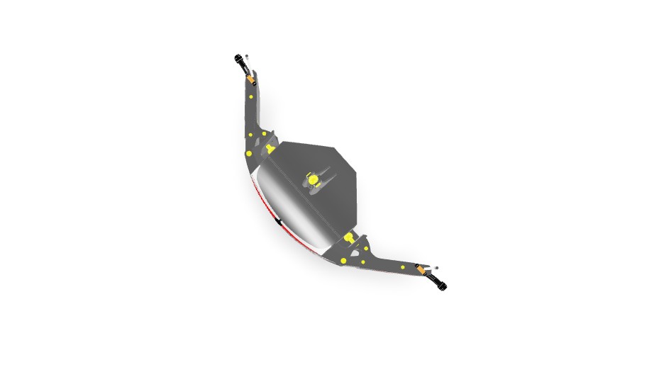 tractor front safety bumper