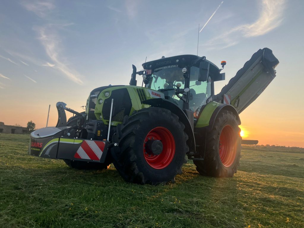 Claas front bumper