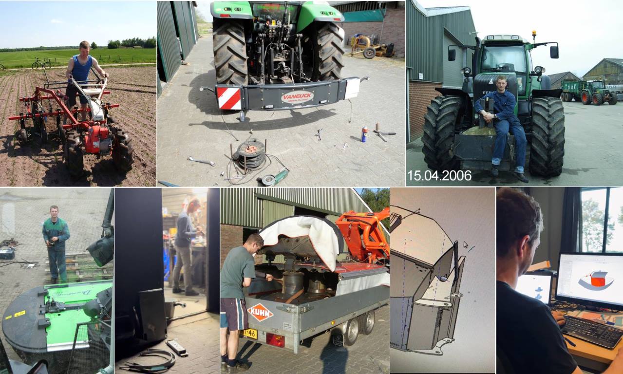 Fons is an agricultural engineer and made the tractorbumper